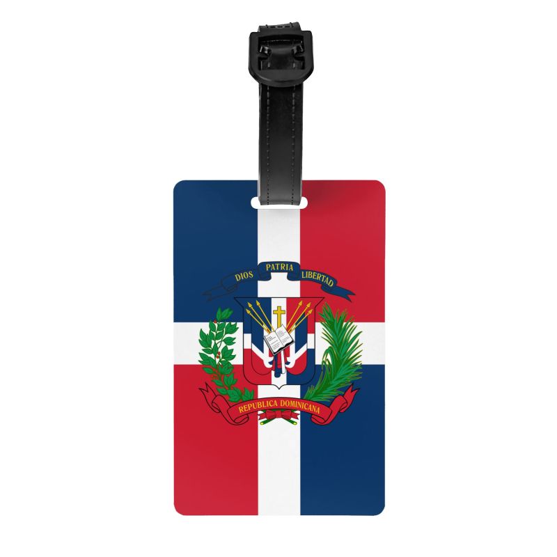 Travel Luggage Set - Label Bagasi dengan Motif Bendera Republik