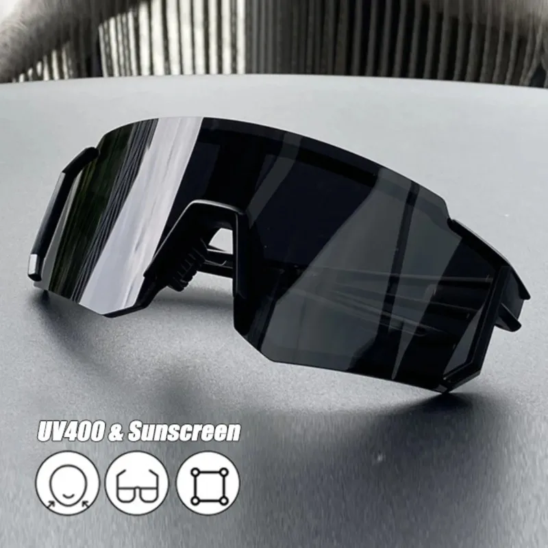 Sunglasses Uv400 - Kacamata Hitam Bersepeda Modis, Perlindungan UV400,