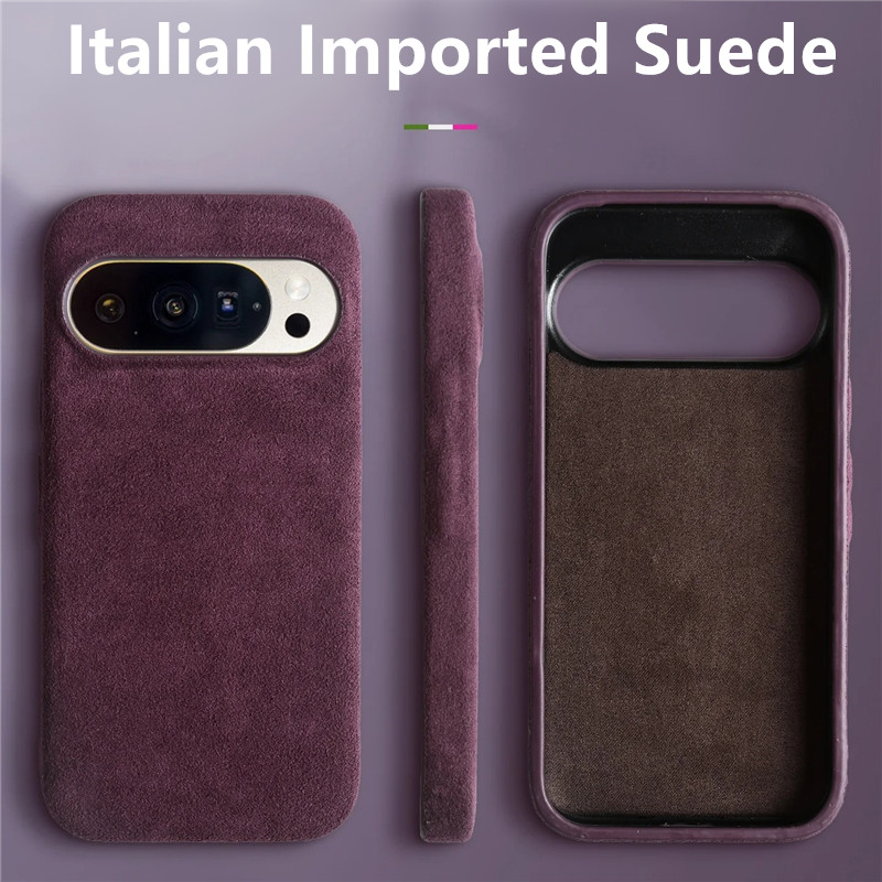 Premium Cigar Case - Casing Magnetik Suede Italia untuk Google