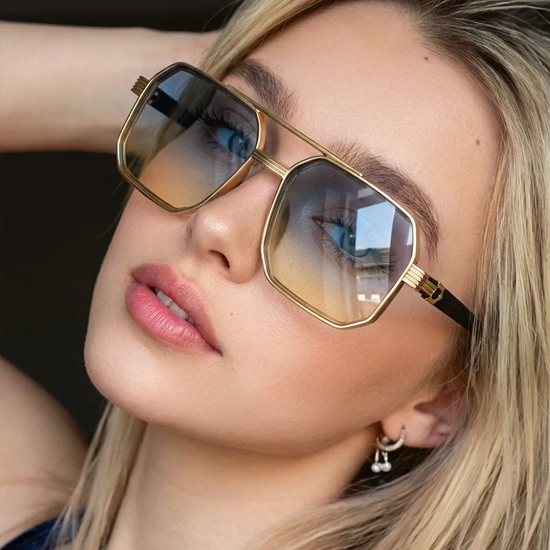 Sunglasses Uv400 - Kacamata Hitam Anti Cahaya dengan Desain