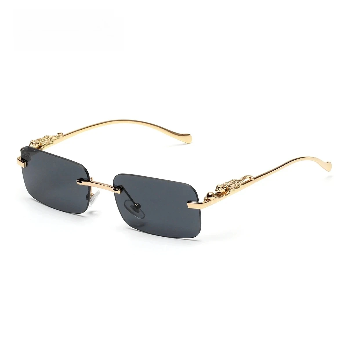 Designer Sunglasses - Kacamata Hitam Tanpa Bingkai UV400, Model