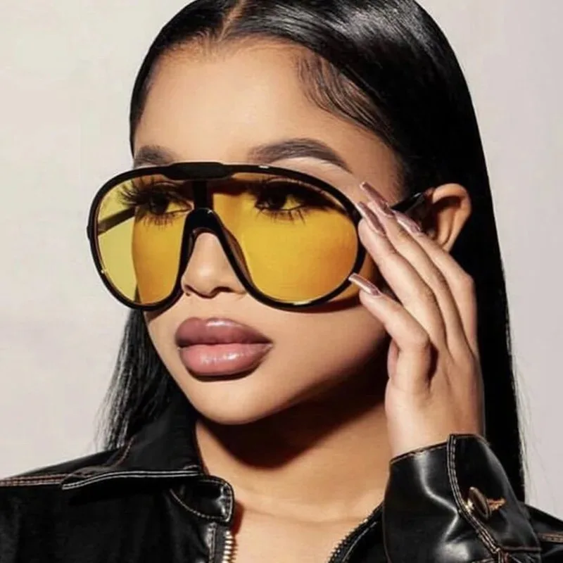 Sunglasses Uv400 - Kacamata Hitam Terintegrasi Model Baru, Lensa