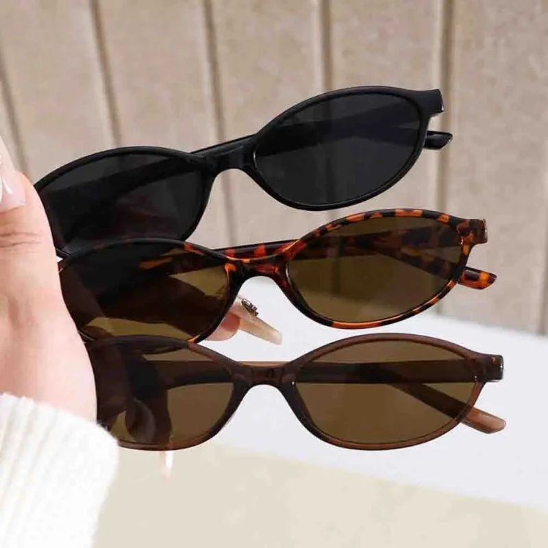 Kacamata Hitam Oval Kecil untu - Designer Sunglasses ulasan dan harga
