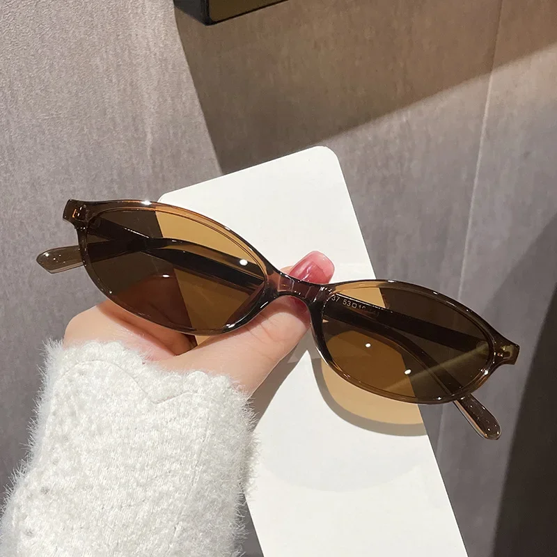 Kacamata Hitam Oval Kecil Mode - Designer Sunglasses ulasan dan harga