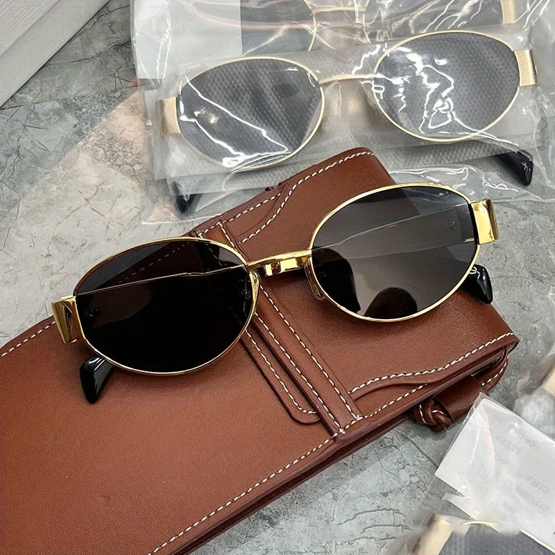 Kacamata Hitam Oval yang Sedan - Designer Sunglasses ulasan dan harga