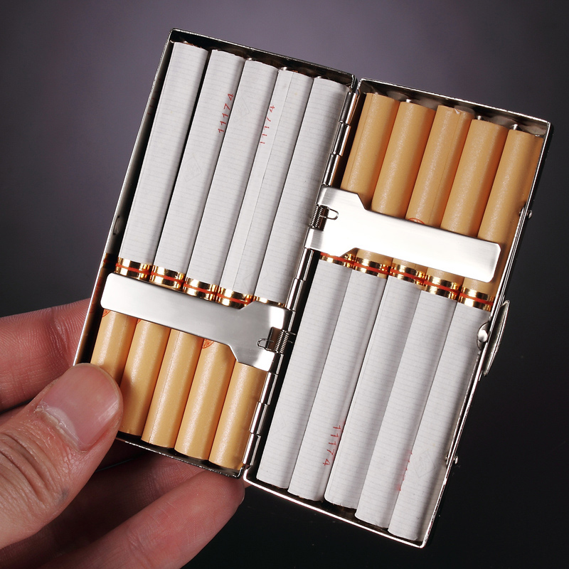 Kotak rokok portabel, 3 ukuran - Premium Cigar Case ulasan dan harga