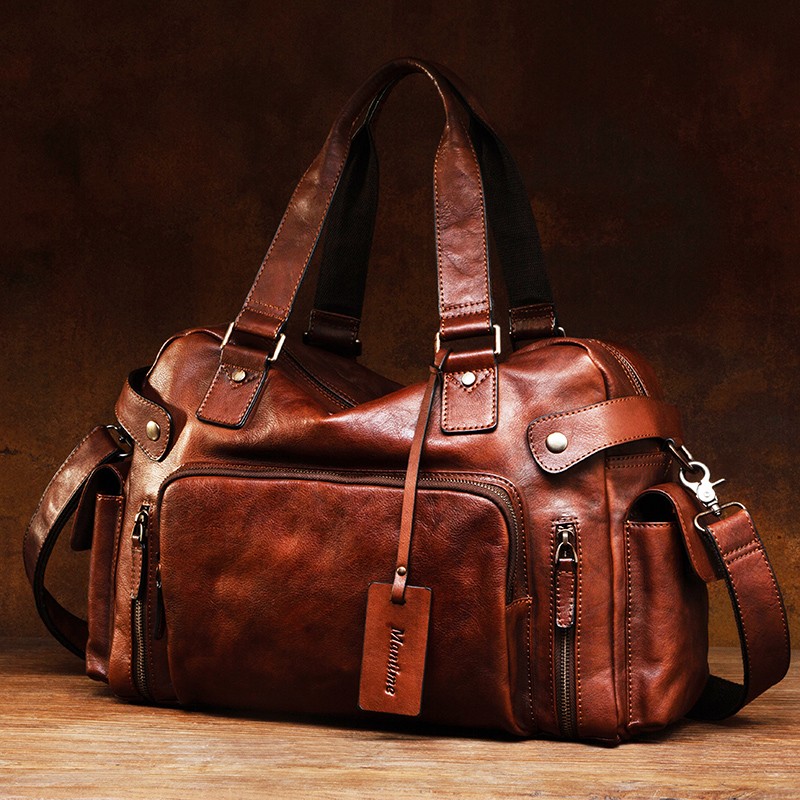 Tas Pria Penghapus Kulit Samak - Travel Luggage Set ulasan dan harga