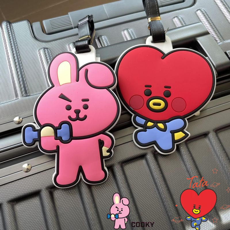 BT21 Gantungan Kunci Kartun Lu - Travel Luggage Set ulasan dan harga