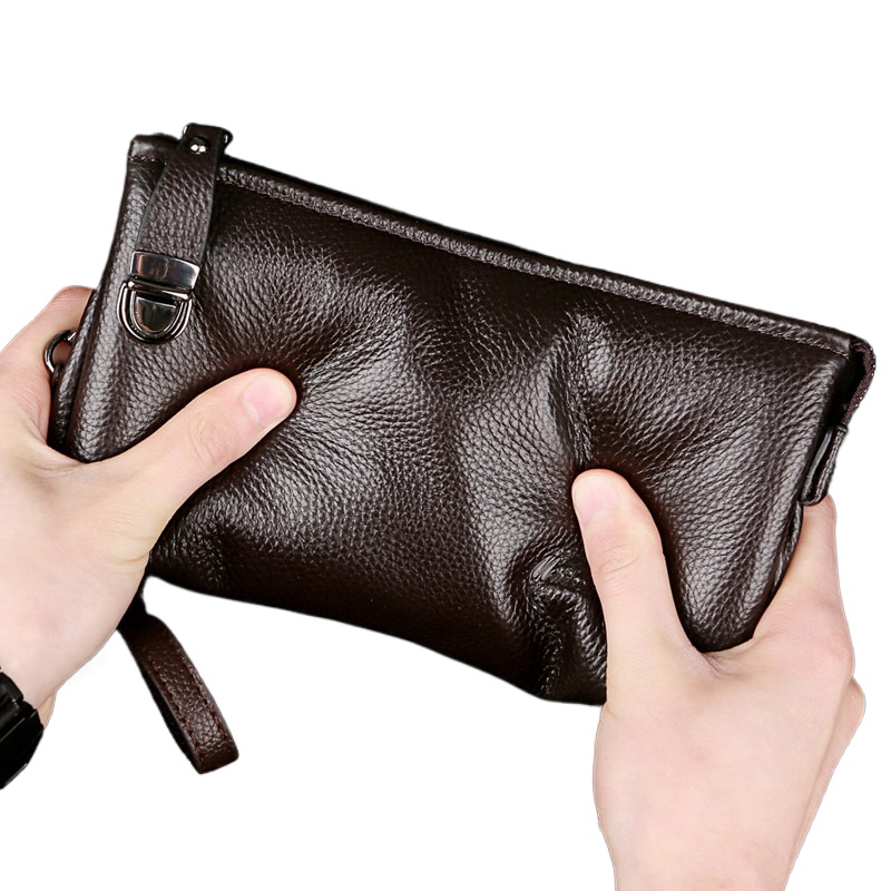 2025 Tas Tangan Pria Kulit Sap - Leather Wallet Men ulasan dan harga