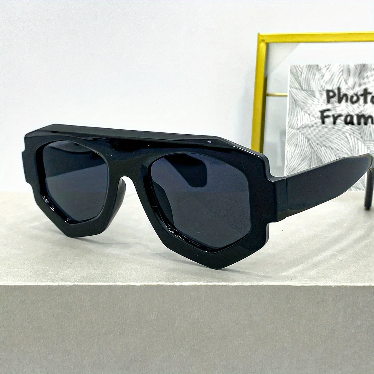 Kacamata Hitam Bingkai Besar M - Sunglasses Uv400 ulasan dan harga