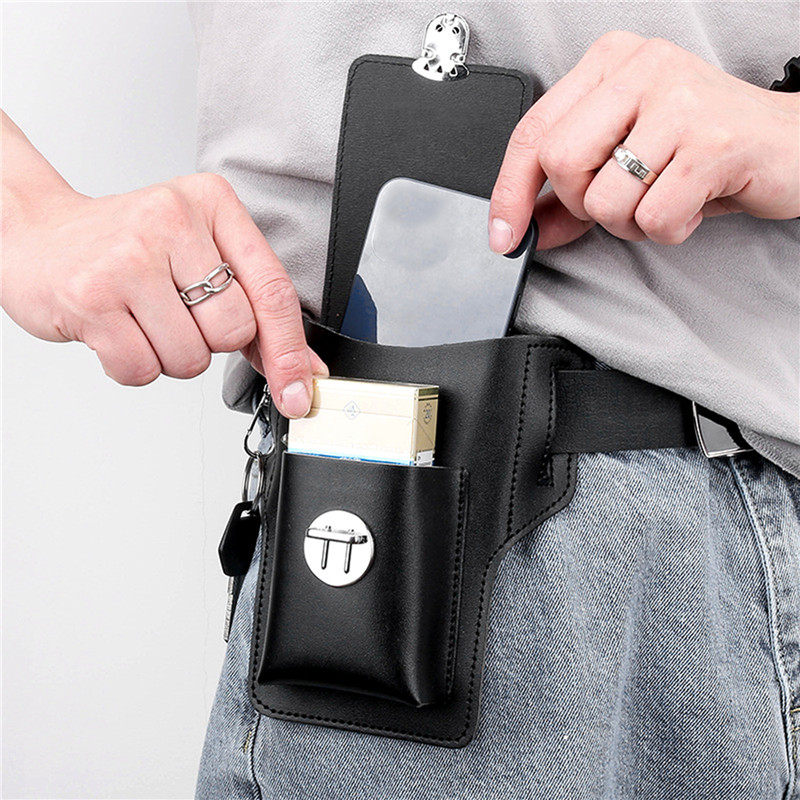Tas Sabuk Ponsel untuk Pria, K - Leather Wallet Men ulasan dan harga