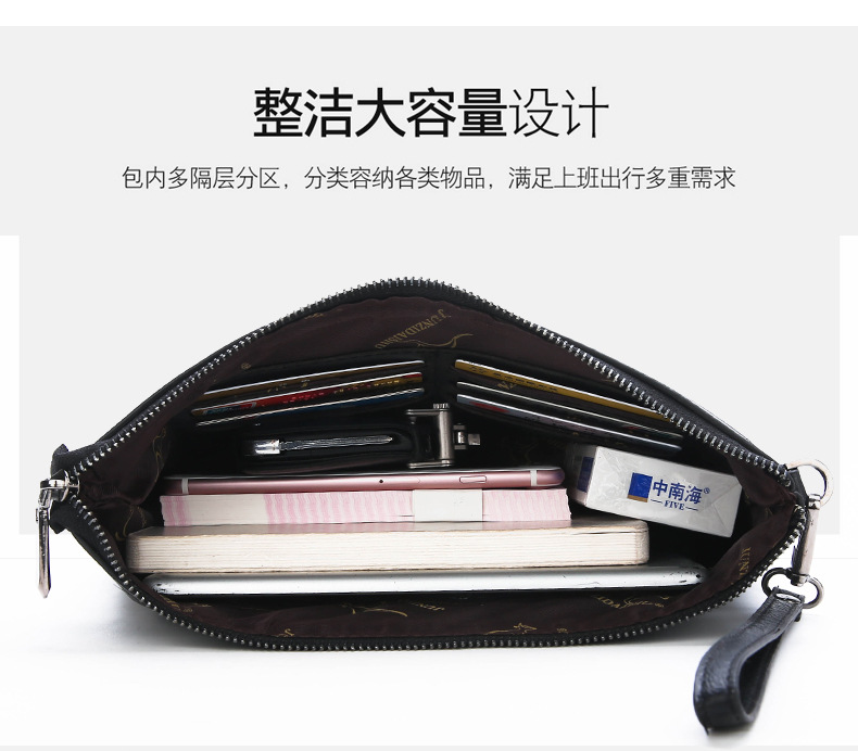 Tas Clutch Pria Desain Merek P - Leather Wallet Men ulasan dan harga