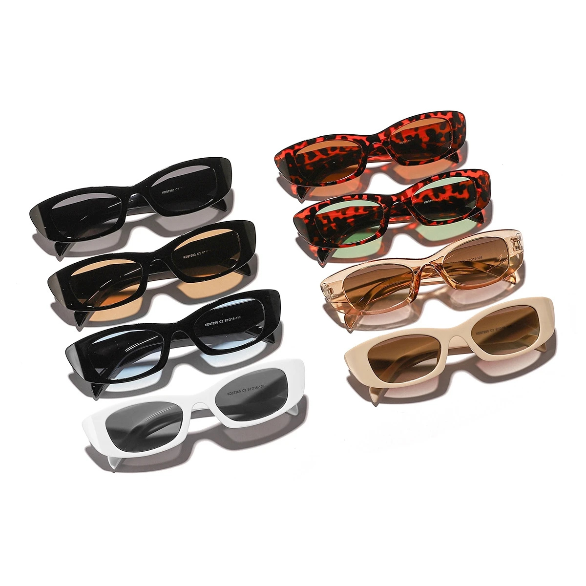 Kacamata Hitam Kotak Kecil Mod - Designer Sunglasses ulasan dan harga