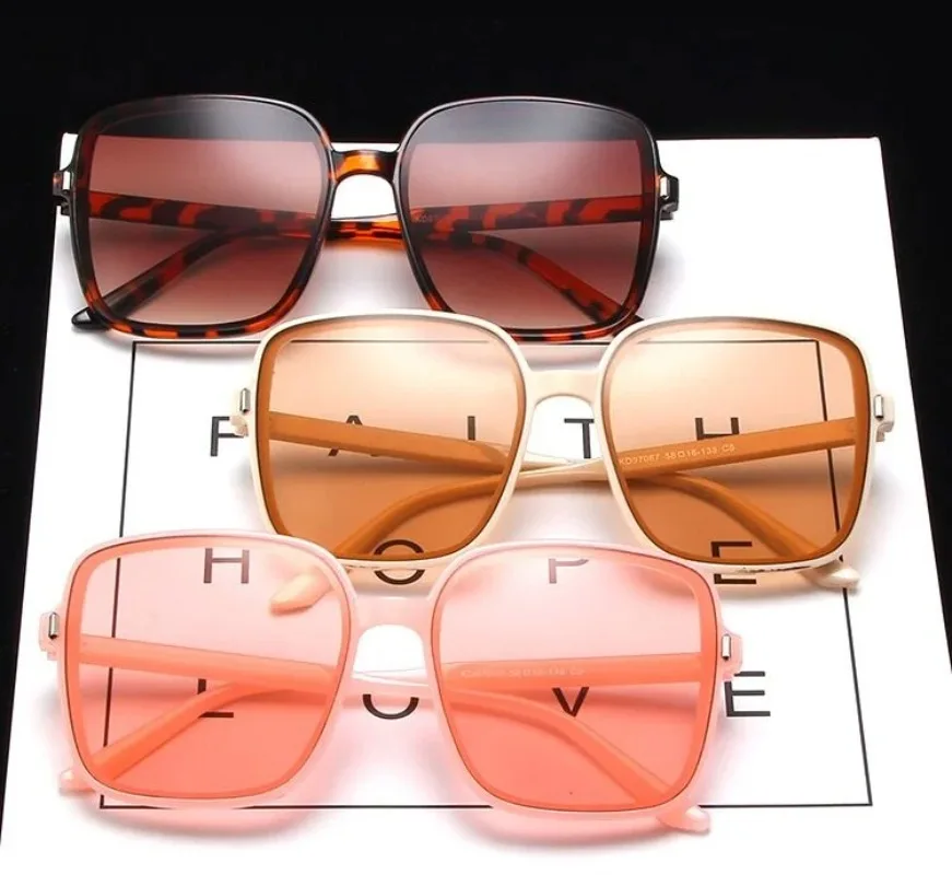 Kacamata hitam persegi besar b - Designer Sunglasses ulasan dan harga