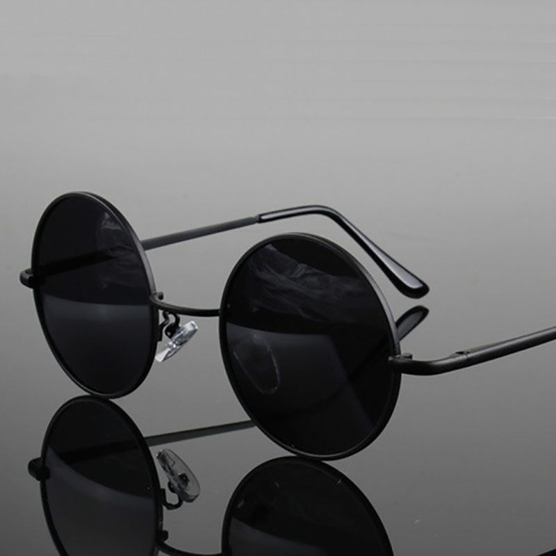 Kacamata Hitam Bulat Retro Vin - Sunglasses Uv400 ulasan dan harga